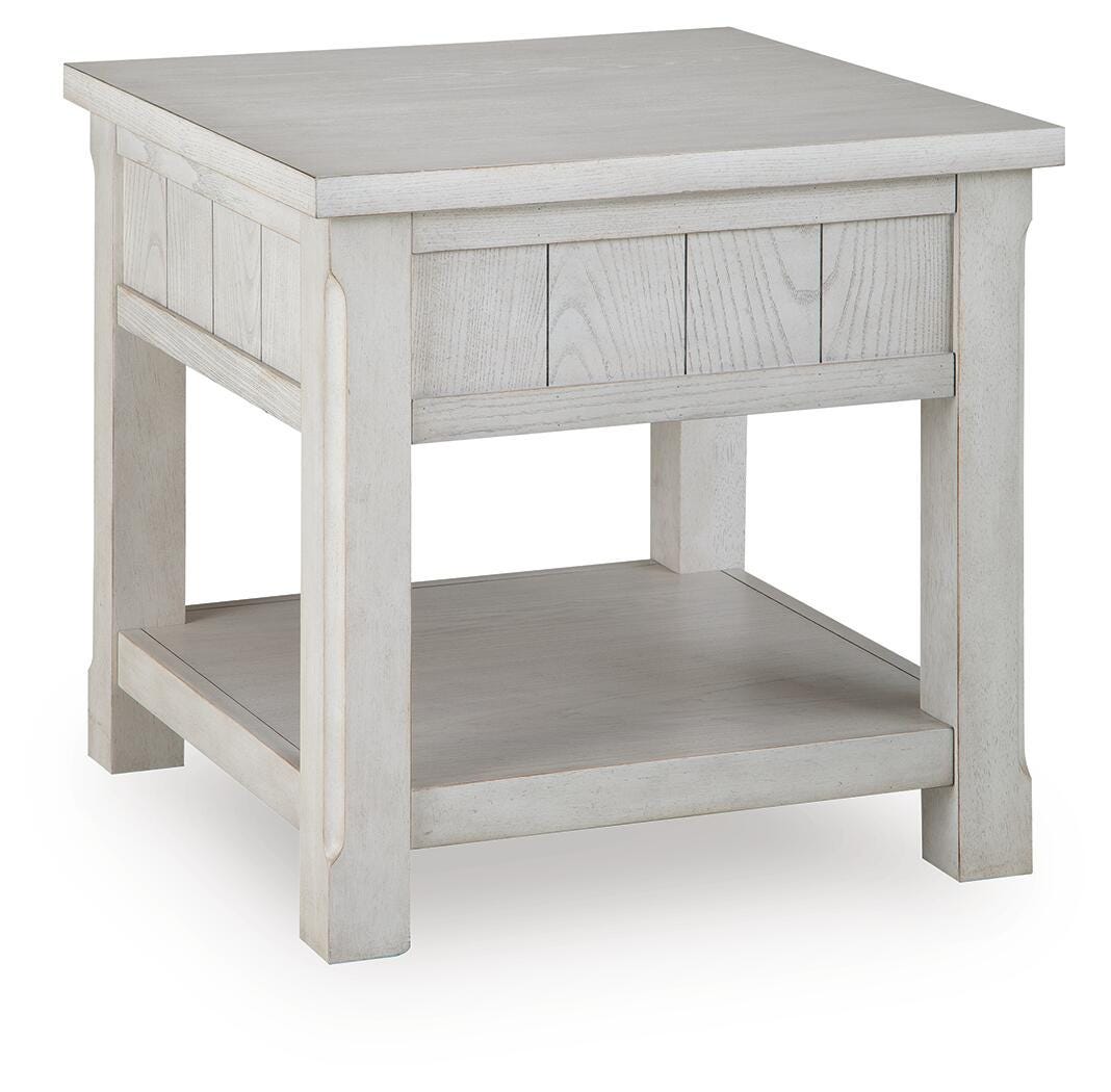 Robbinsdale Antique White End Table view 4