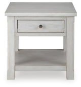 Robbinsdale Antique White End Table view 3