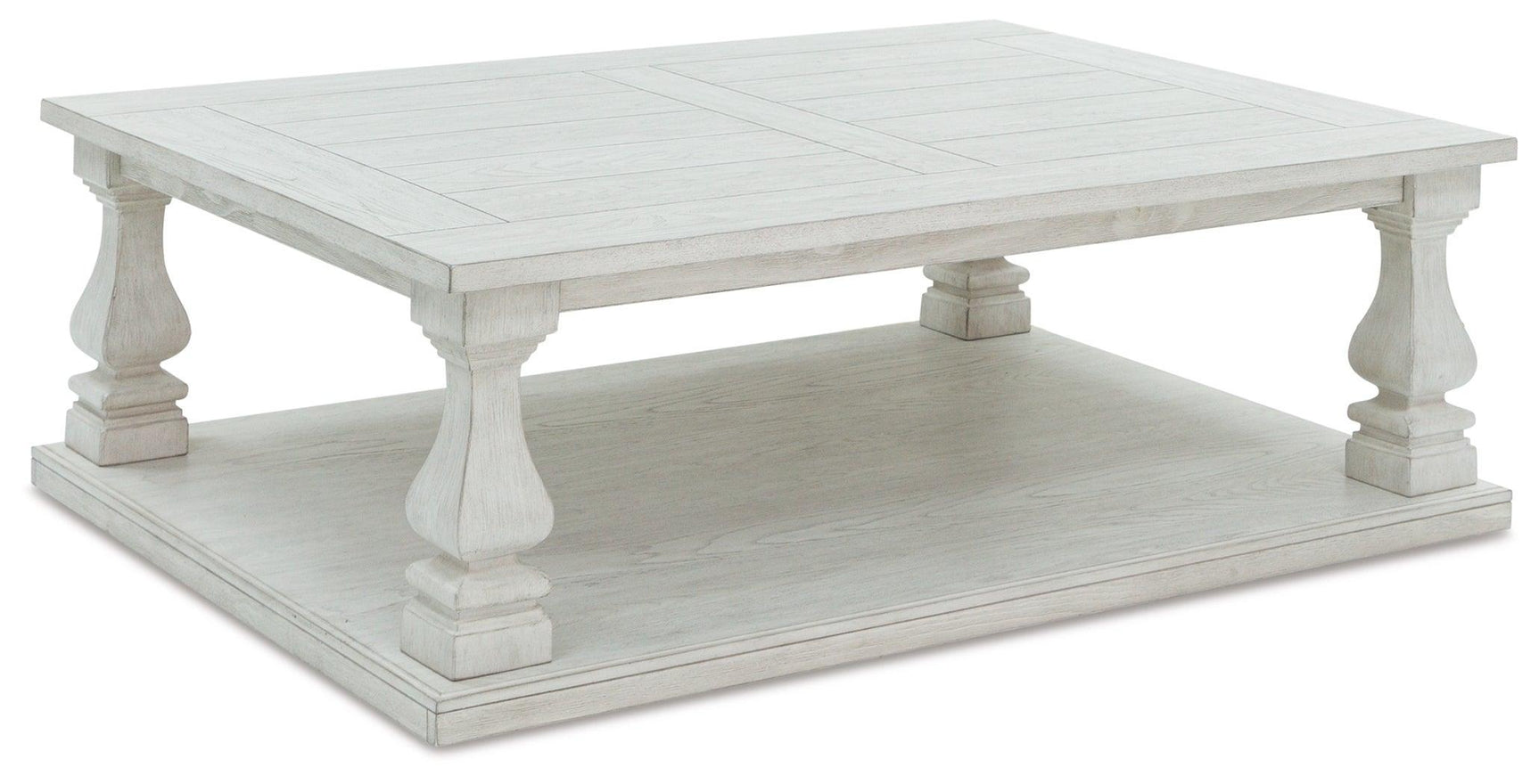 Arlendyne Antique White Coffee Table - Ella Furniture