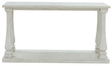 Arlendyne Antique White Sofa Table - Ella Furniture