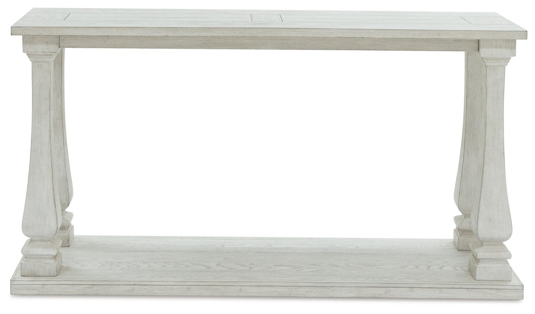 Arlendyne Antique White Sofa Table - Ella Furniture