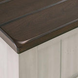 Darborn Gray/brown Chairside End Table - Ella Furniture