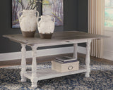 Havalance Gray/white Sofa/console Table T814-4 - Ella Furniture