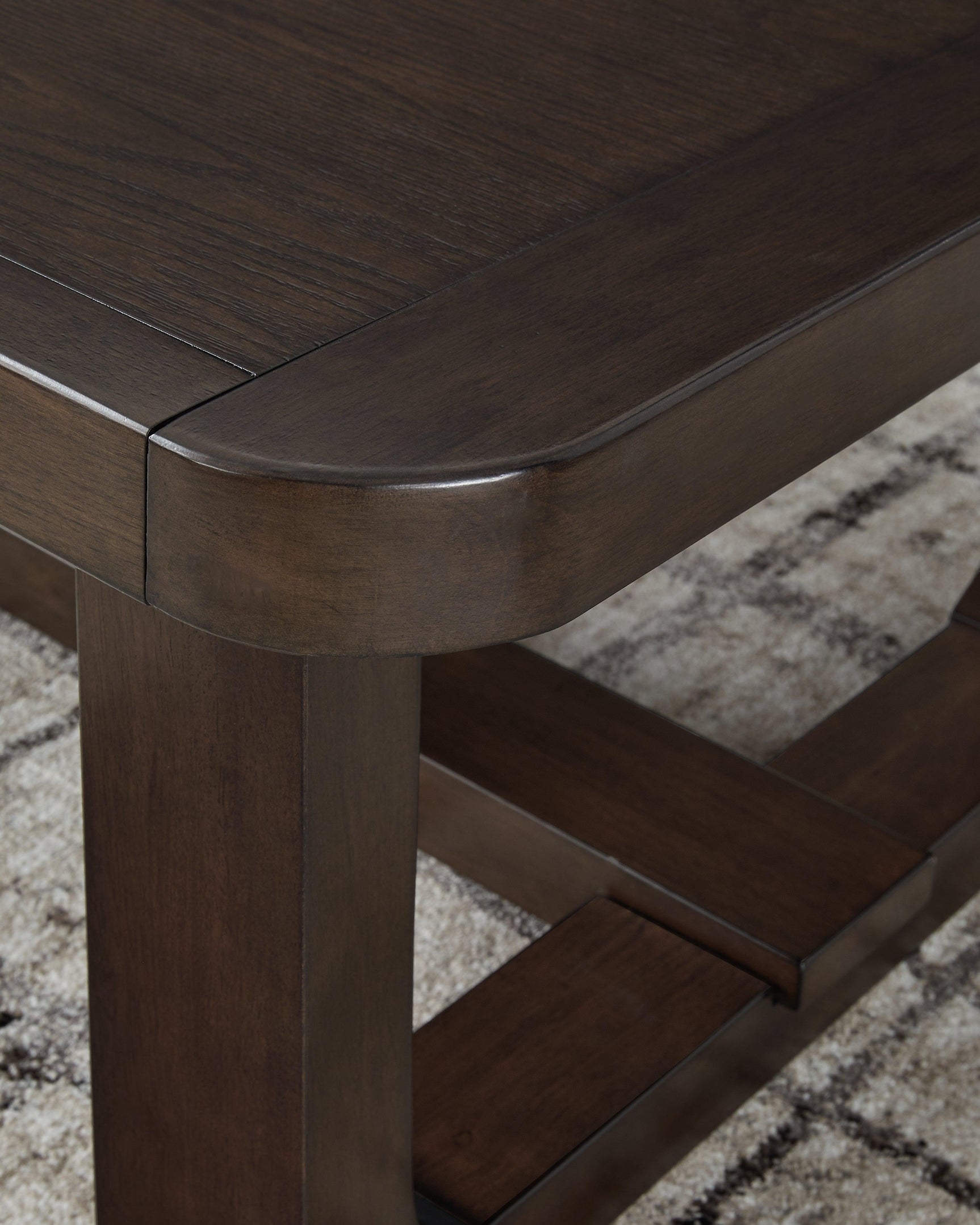 Breckington Dark Brown Coffee Table