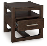 Breckington Dark Brown End Table