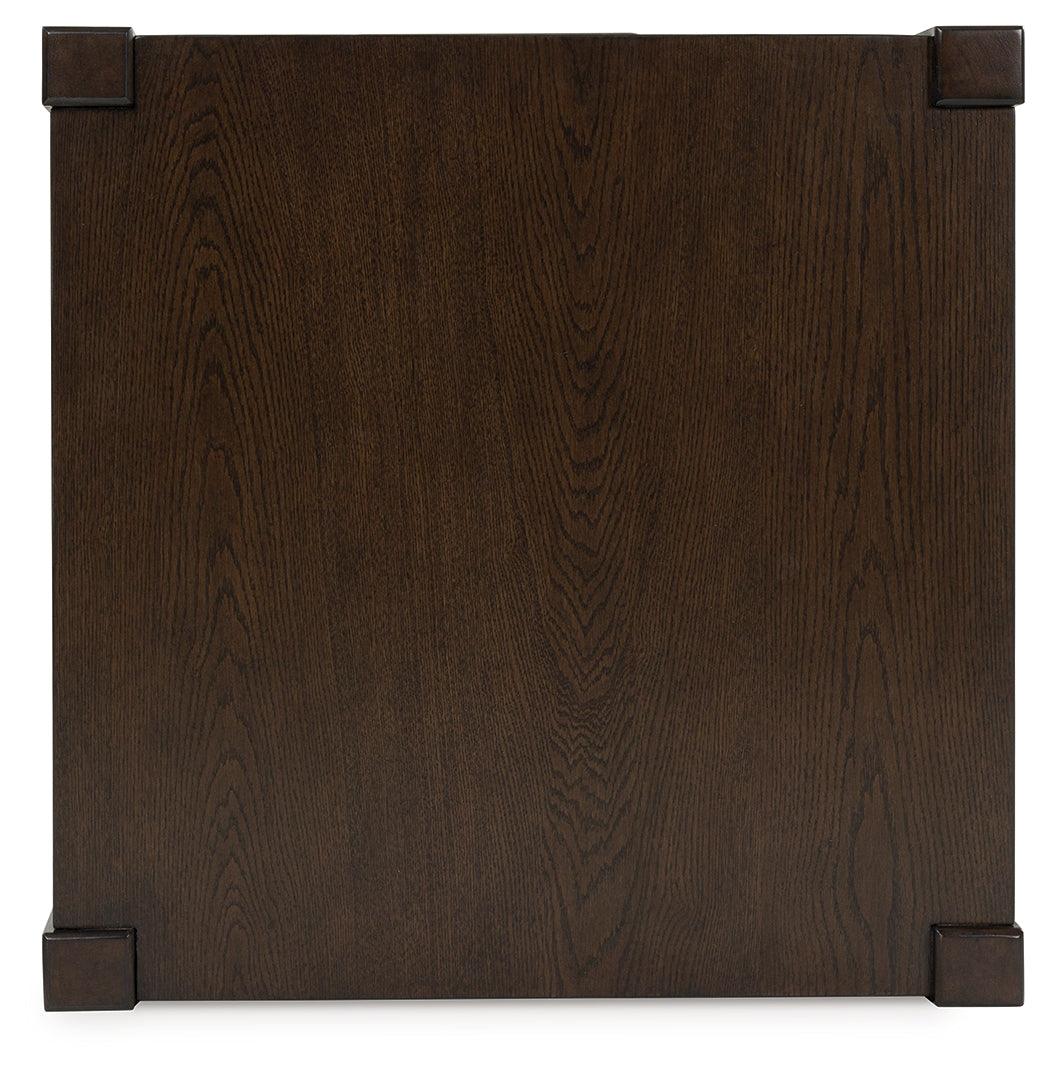 Breckington Dark Brown End Table