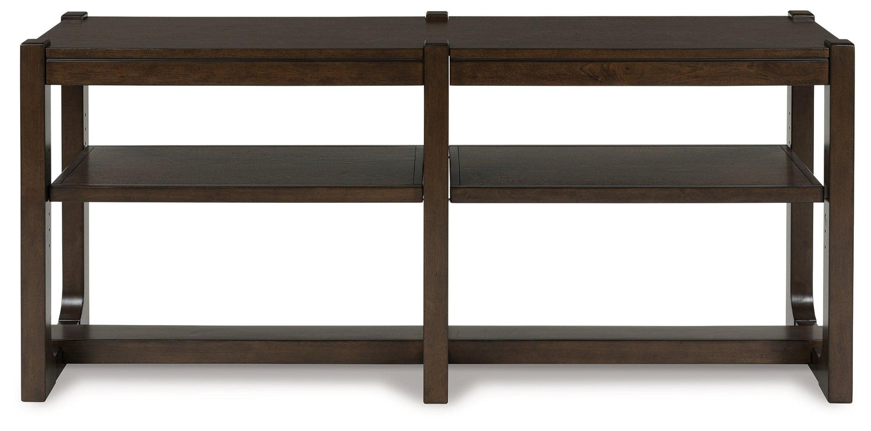 Breckington Dark Brown Sofa Table