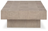 Jorlaina Light Grayish Brown Coffee Table view 4