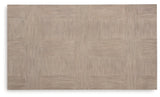 Jorlaina Light Grayish Brown Coffee Table With 1 End