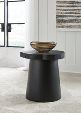 Wimbell Black Coffee Table With 1 End