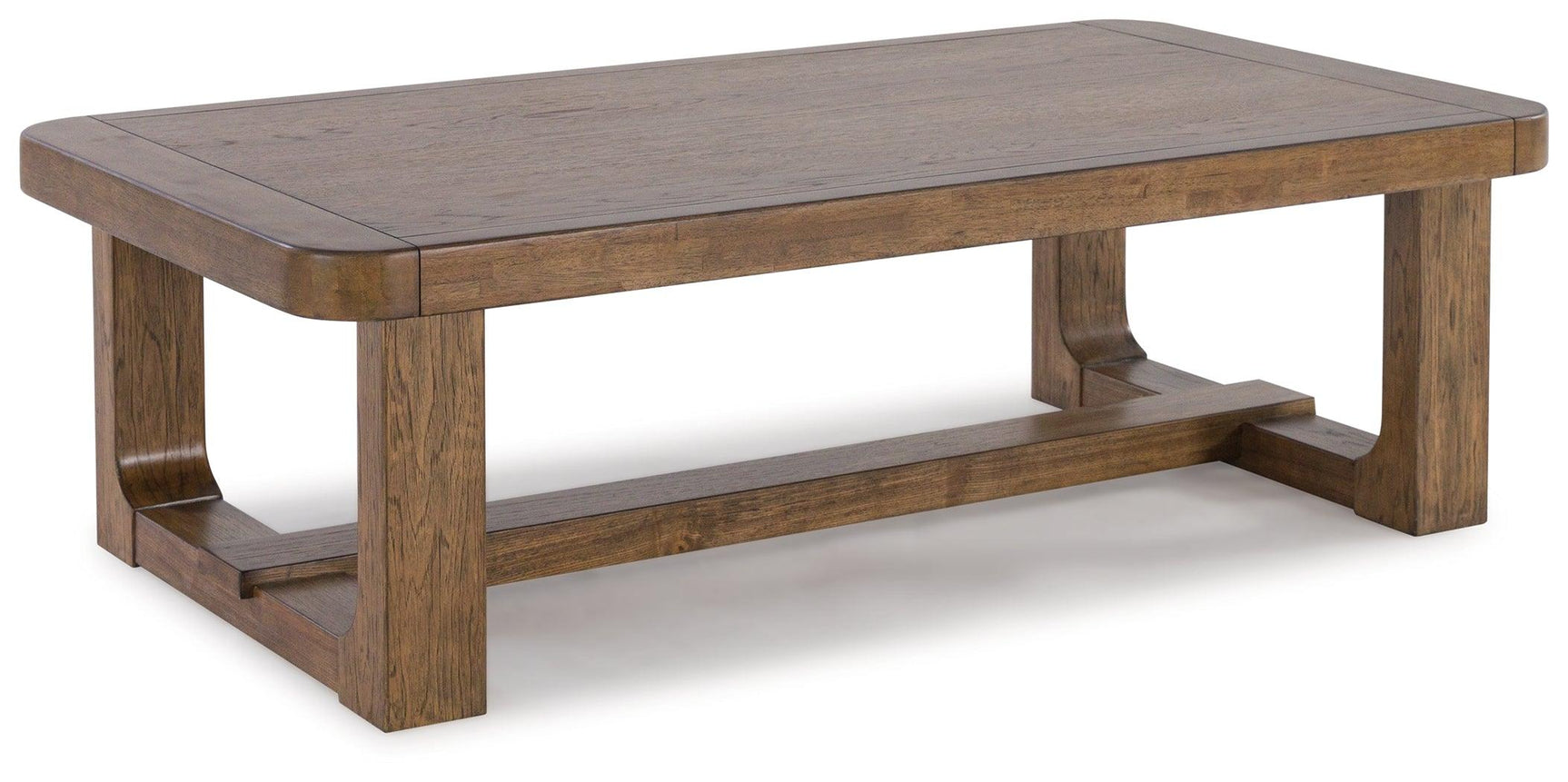 Cabalynn Light Brown Coffee Table - Ella Furniture