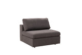Penelope Smoke Armless Chair