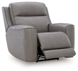 5Z-Comfort Coin Leather Power Recliner