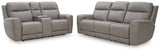 5Z-Comfort Coin Sofa and Loveseat
