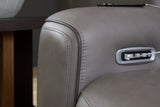 5Z-Comfort Coin Leather Power Recliner