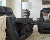 5Z-Comfort Onyx Power Reclining Loveseat with Console