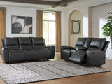 Glossmore Black Sofa and Loveseat