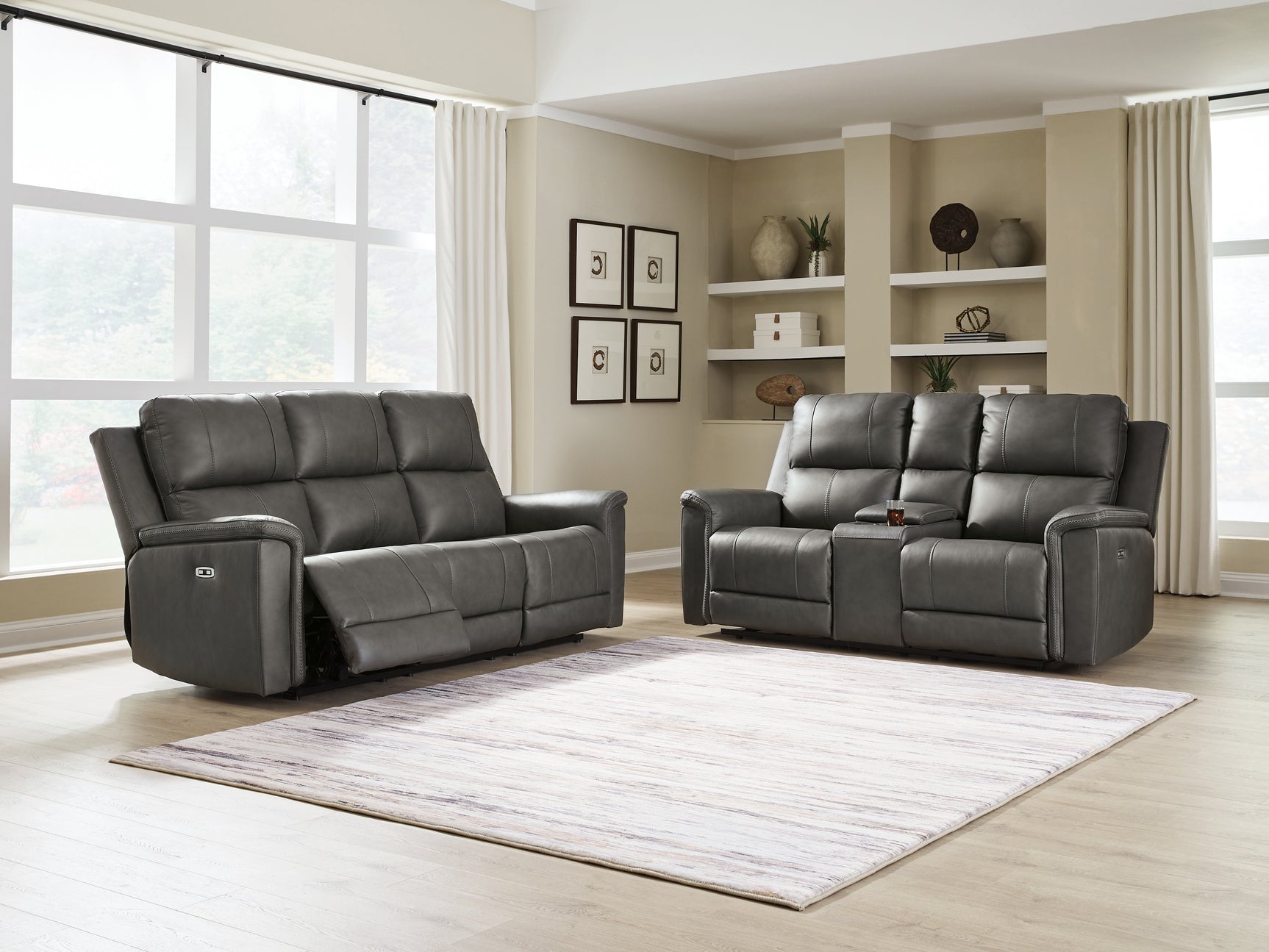 Bleckley Anchor Sofa and Loveseat