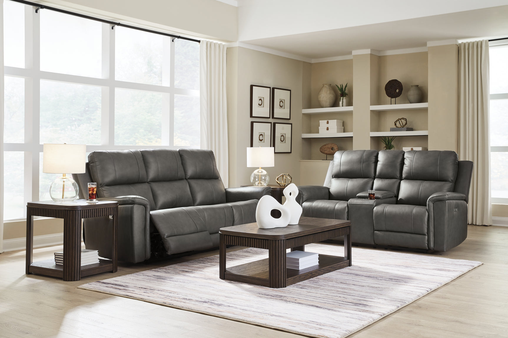 Bleckley Anchor Sofa and Loveseat
