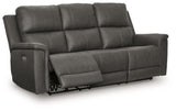 Bleckley Anchor Leather Power Reclining Sofa