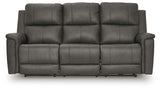 Bleckley Anchor Leather Power Reclining Sofa