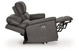 Bleckley Anchor Leather Power Reclining Sofa
