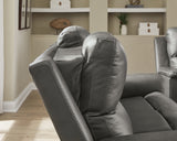 Bleckley Anchor Leather Power Reclining Sofa