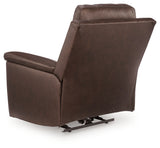 Bleckley Espresso Leather Power Recliner