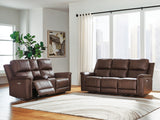Bleckley Espresso Sofa and Loveseat