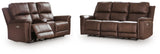 Bleckley Espresso Sofa and Loveseat