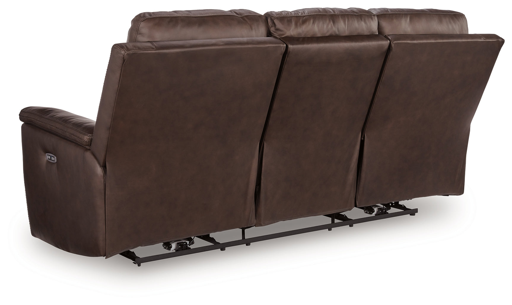 Bleckley Espresso Leather Power Reclining Sofa
