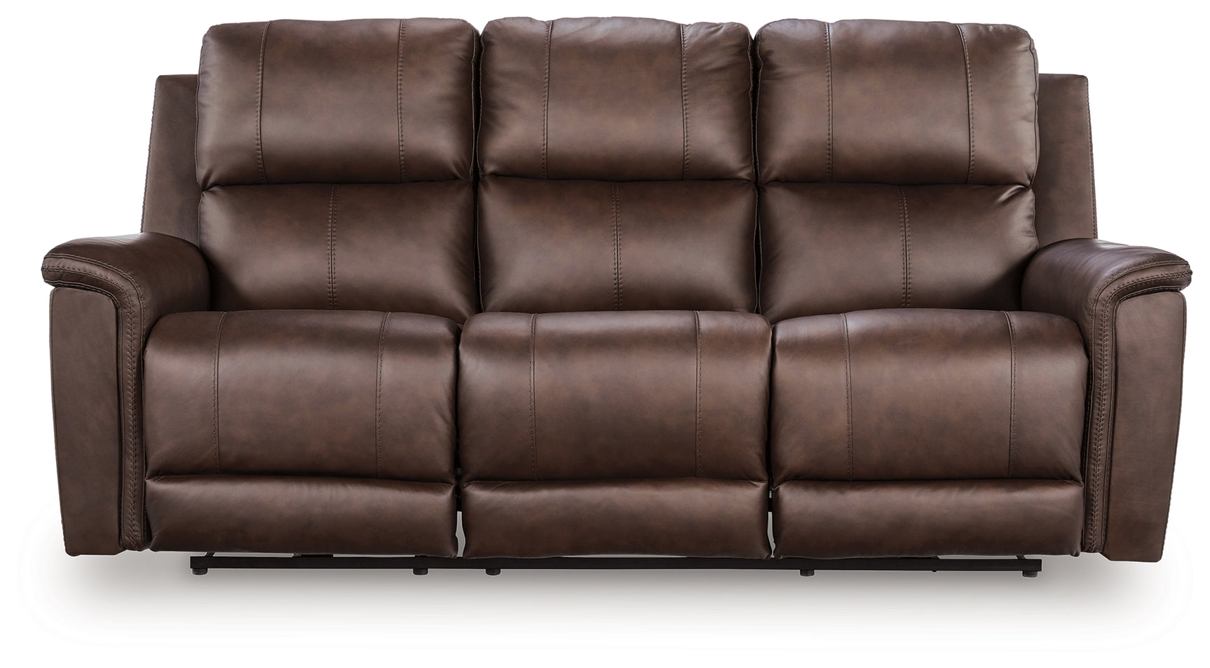 Bleckley Espresso Leather Power Reclining Sofa
