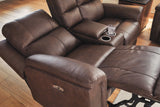 Bleckley Espresso Sofa and Loveseat