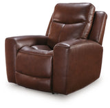 Next Move Mahogany Leather Power Recliner