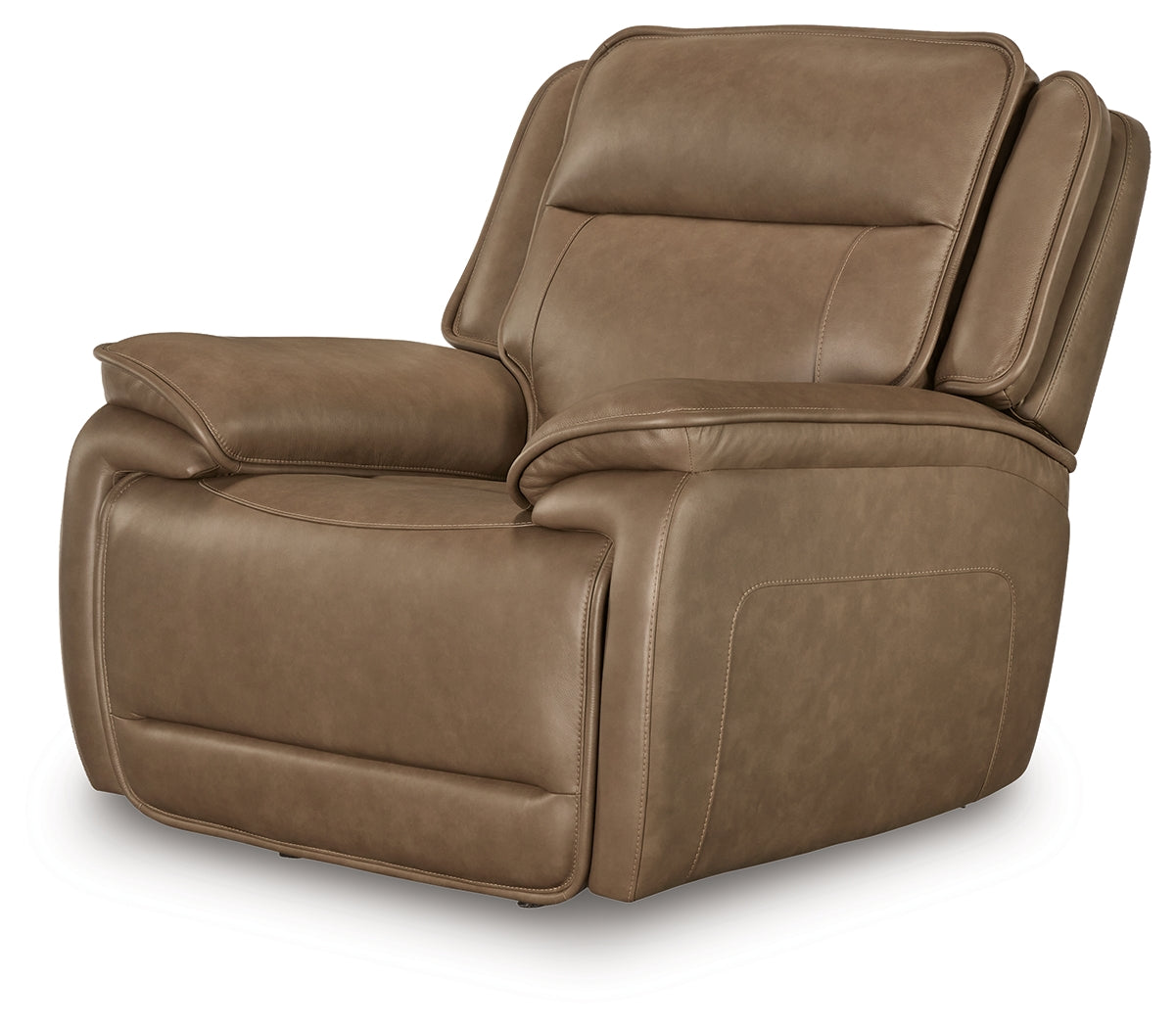 Glencroft Sahara Leather Power Recliner