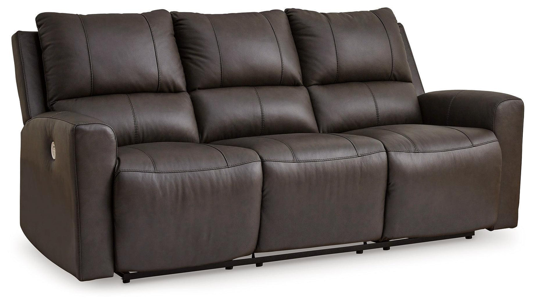 Boxmere Storm Leather Power Reclining Sofa