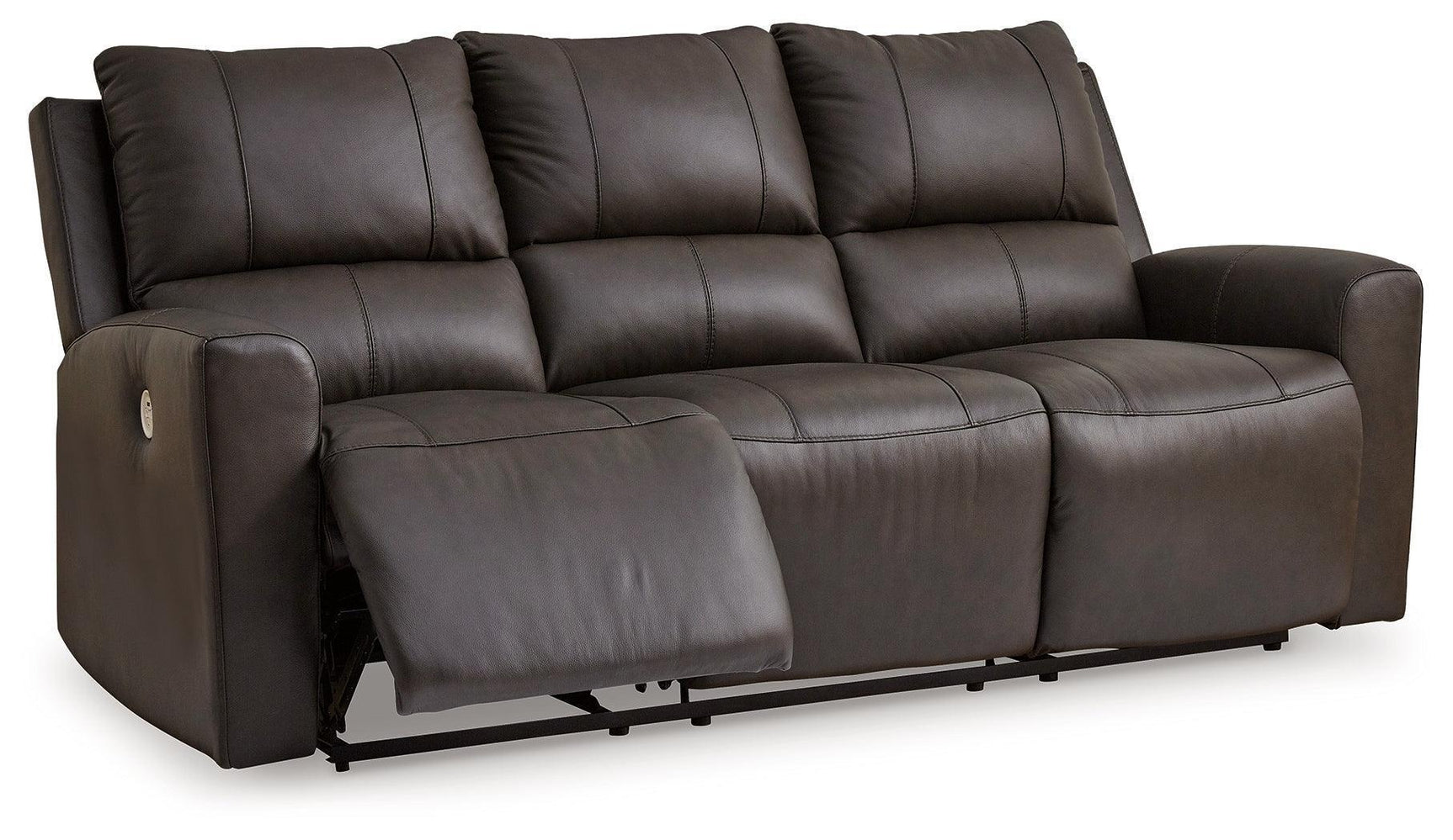 Boxmere Storm Leather Power Reclining Sofa