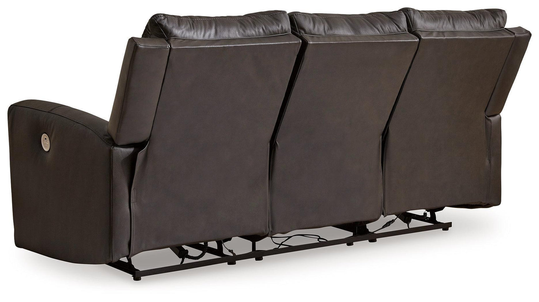 Boxmere Storm Leather Power Reclining Sofa