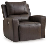 Boxmere Storm Leather Power Recliner
