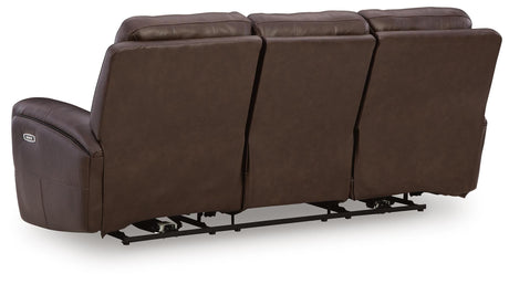 Gravier Cordova Leather Power Reclining Sofa view 6