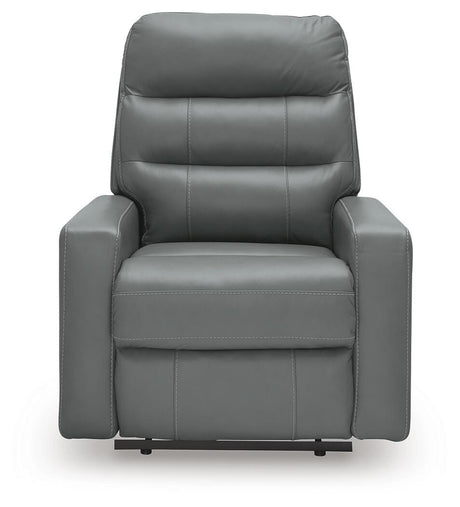 Pennacle Pier Tideon Leather Power Recliner view 8