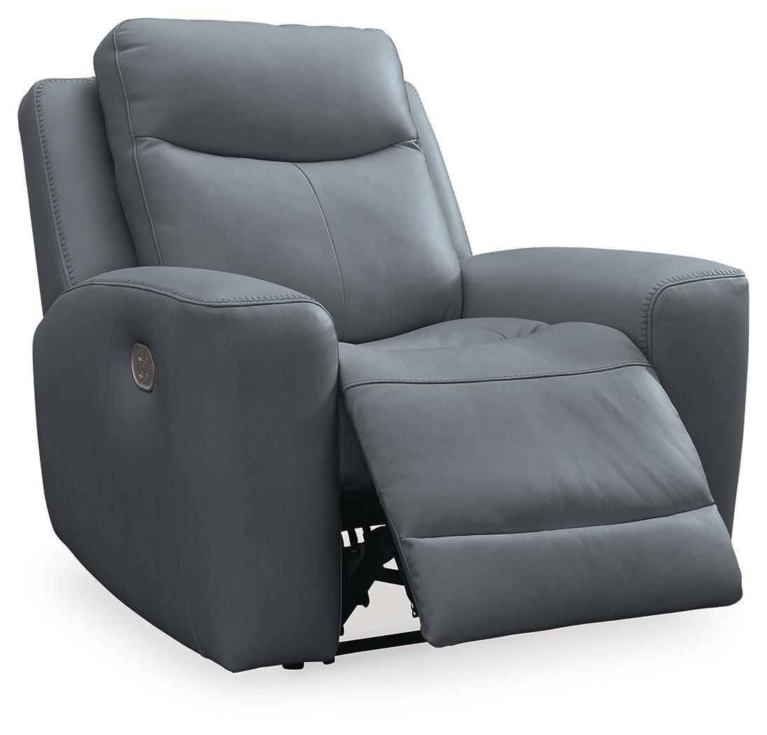 Mindanao Steel Leather Power Recliner