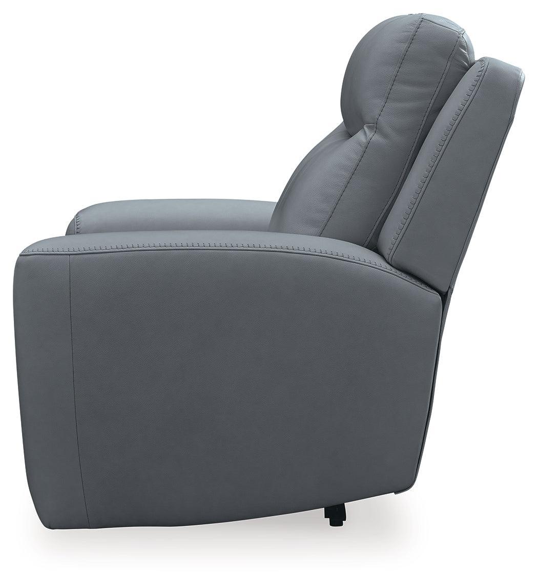 Mindanao Steel Leather Power Recliner