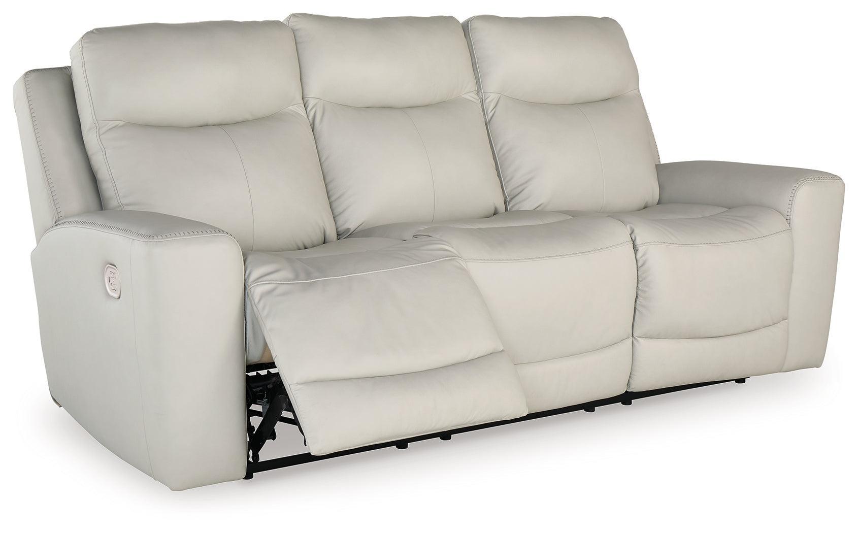 Mindanao Coconut Leather Power Reclining Sofa