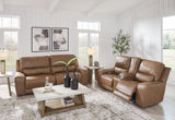 DeepWakes Caramel Sofa and Loveseat