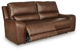 DeepWakes Canyon Leather Power Reclining Sofa