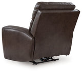 Crossplex Smoke Leather Power Recliner