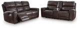 Crossplex Smoke Sofa and Loveseat