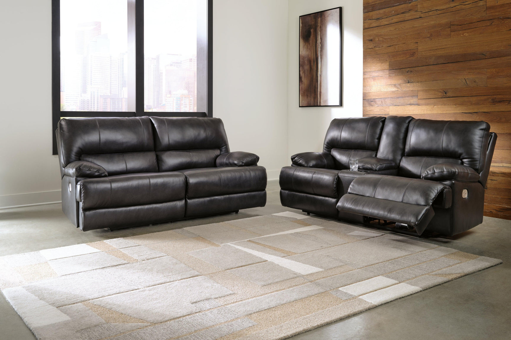 Mountainous Eclipse Sofa, Loveseat and Recliner