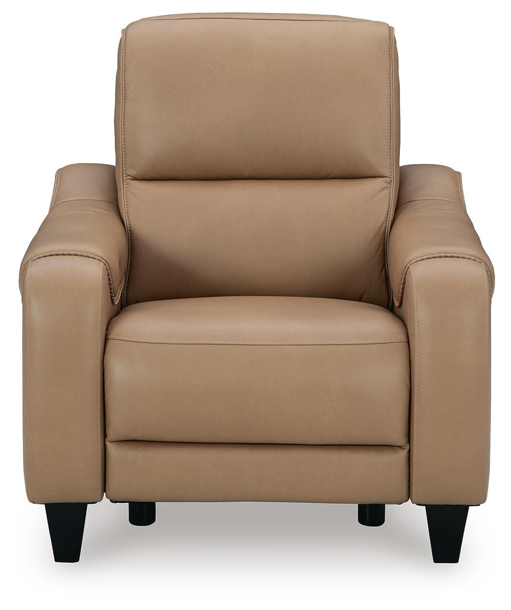 Mosswell Toffee Leather Power Recliner